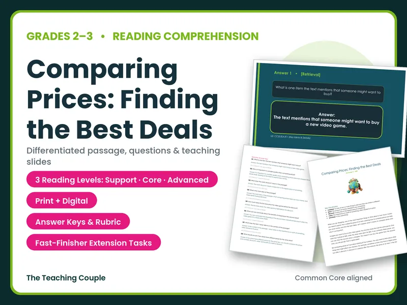 Comparing Prices: Finding the Best Deals