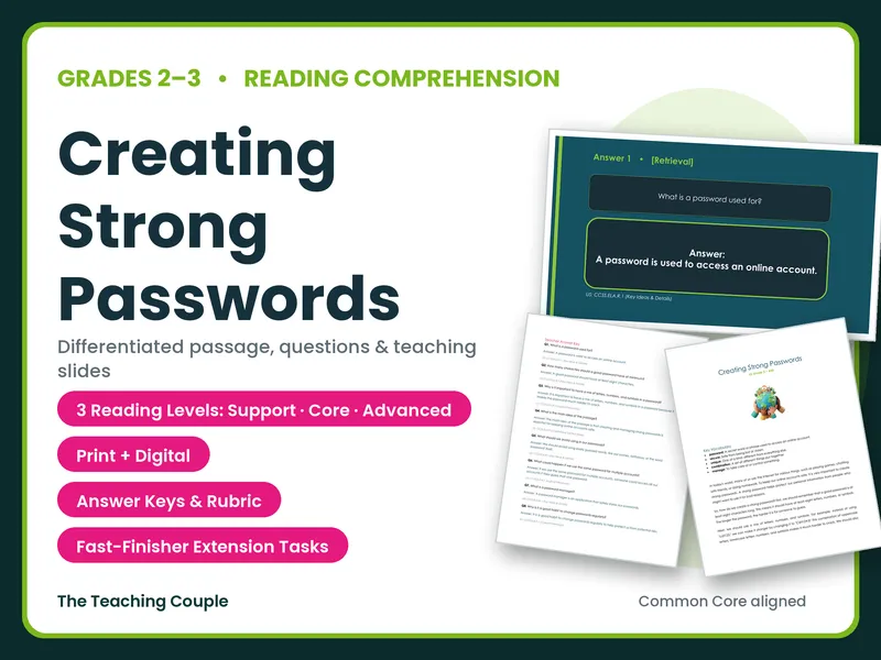 Creating Strong Passwords