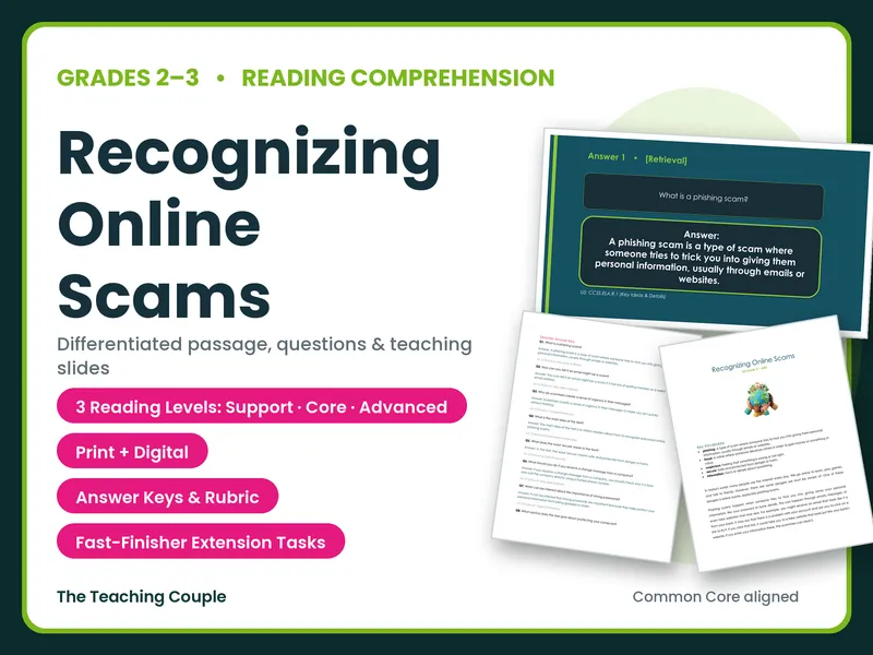 Recognizing Online Scams