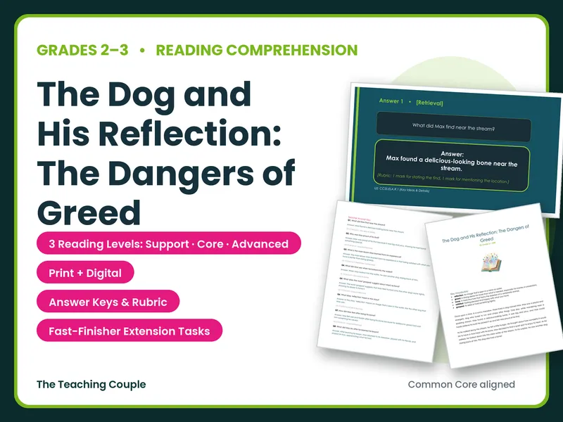 The Dog and His Reflection: The Dangers of Greed