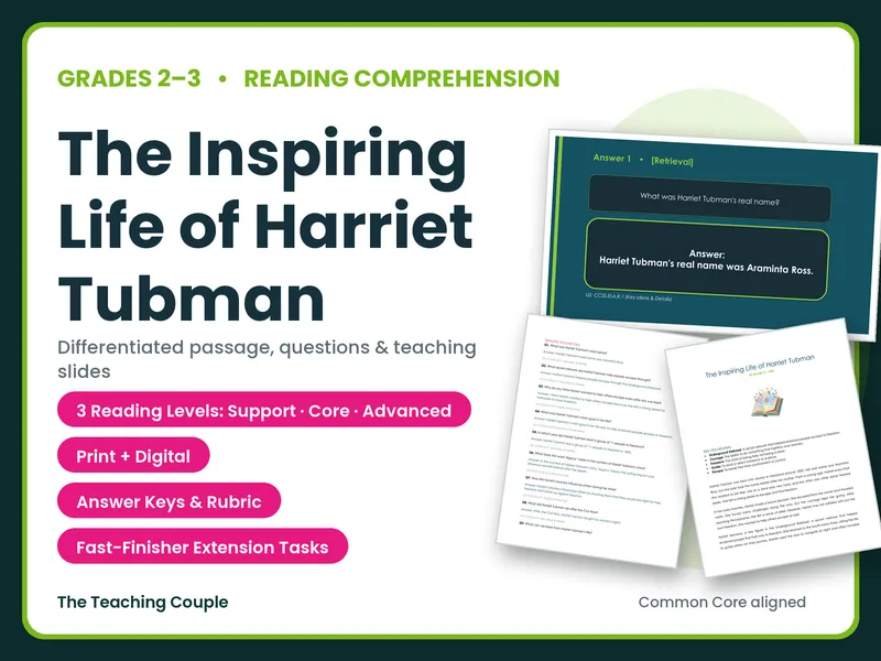 The Inspiring Life of Harriet Tubman