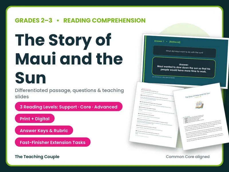 The Story of Maui and the Sun