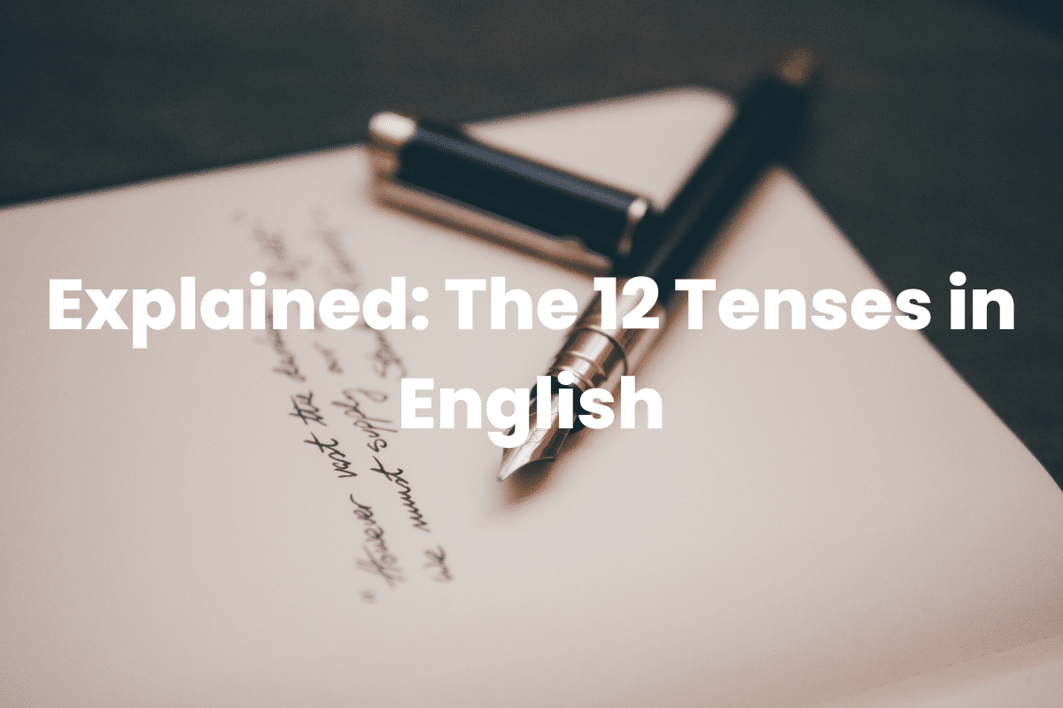 Tenses in English