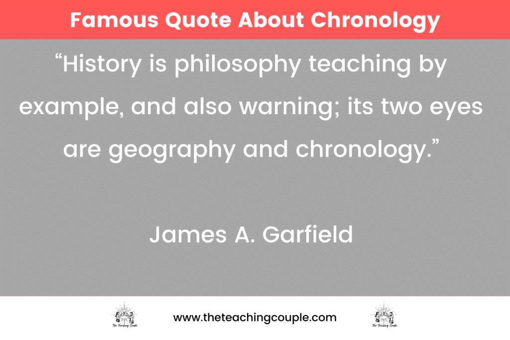 Famous Quote About Chronology