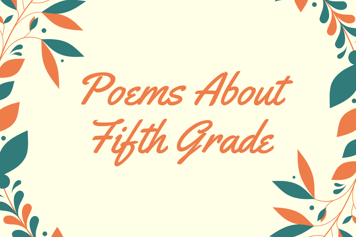 Poems About Fifth Grade