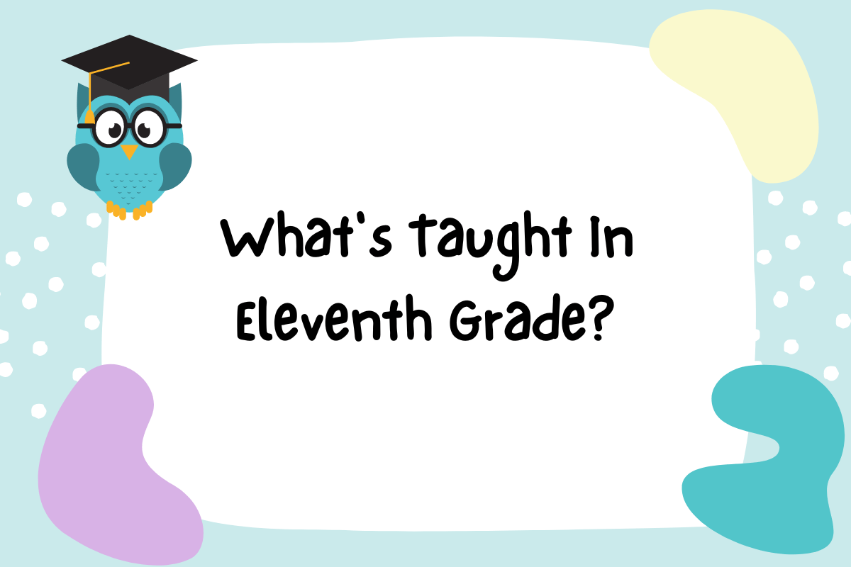 What's Taught In Eleventh Grade?