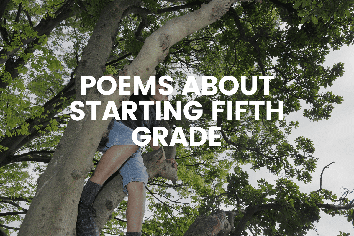 Poems About Starting Fifth Grade