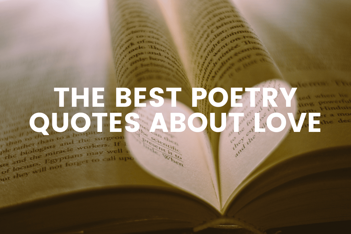 The Best Poetry Quotes About Love