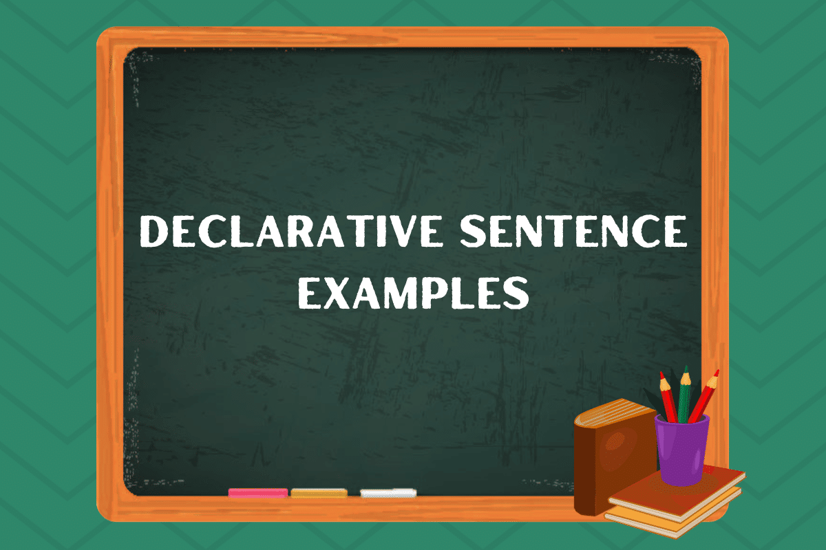 Declarative Sentence Examples