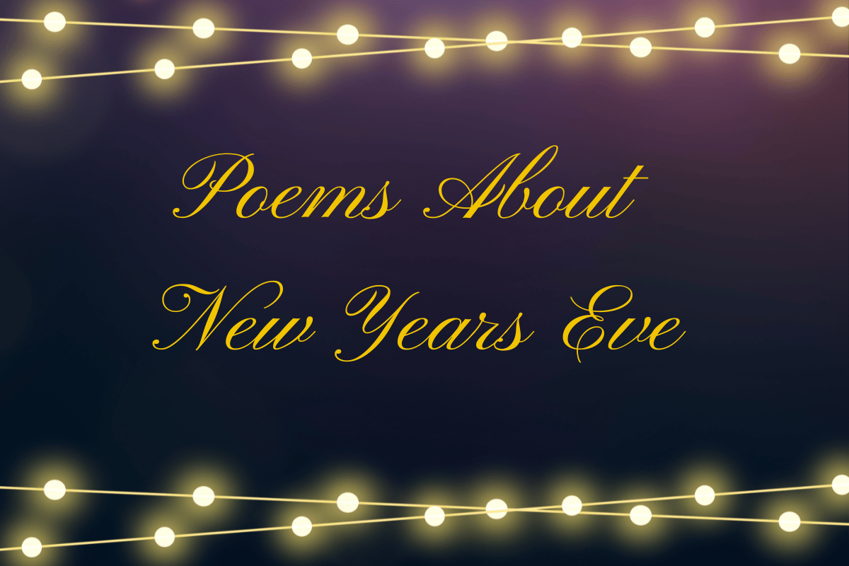 Poems About New Years Eve