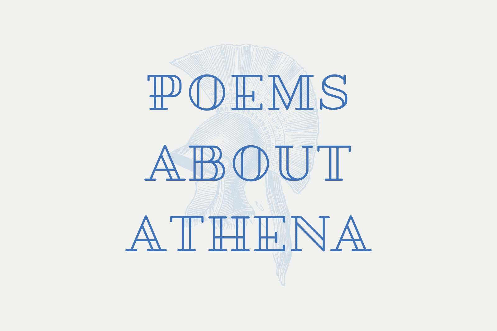 50 Poems About Athena
