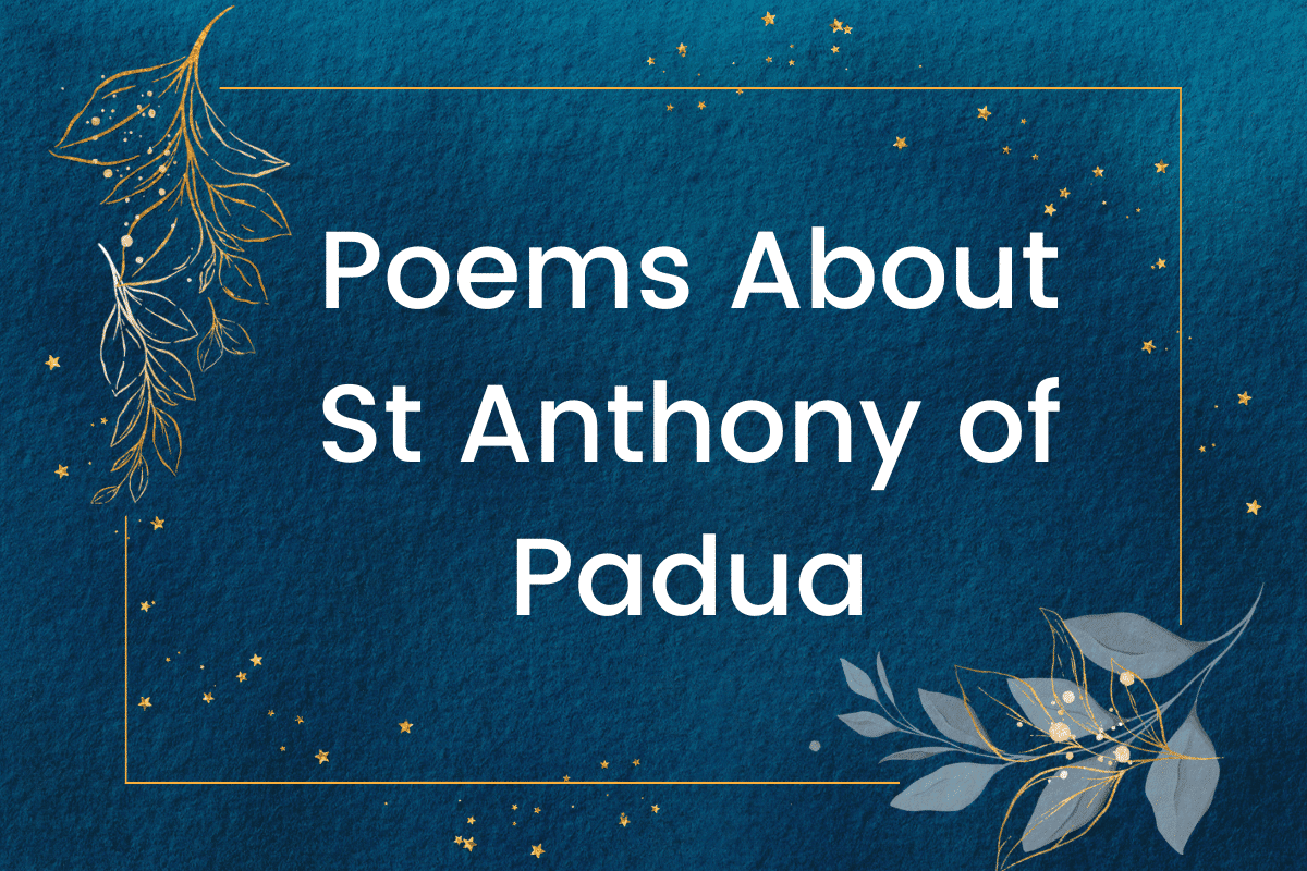 Poems About St Anthony of Padua