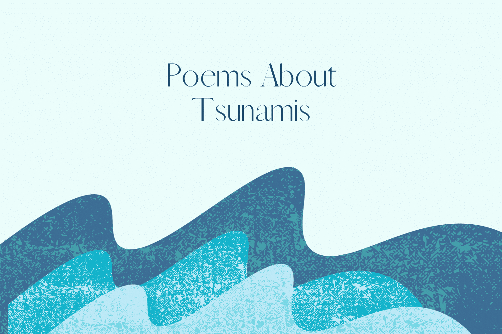 Poems About Tsunamis