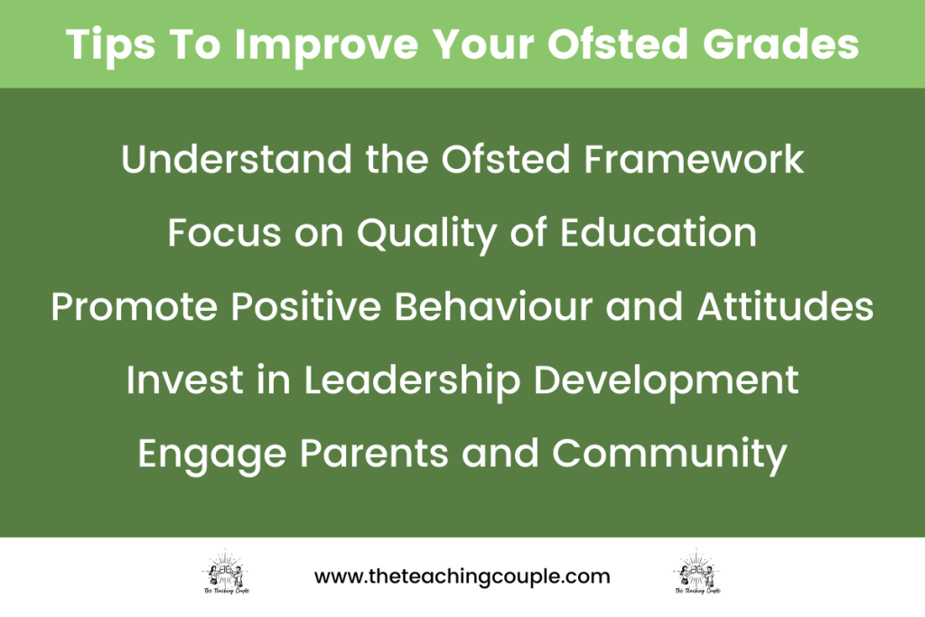 Improve ofsted grade