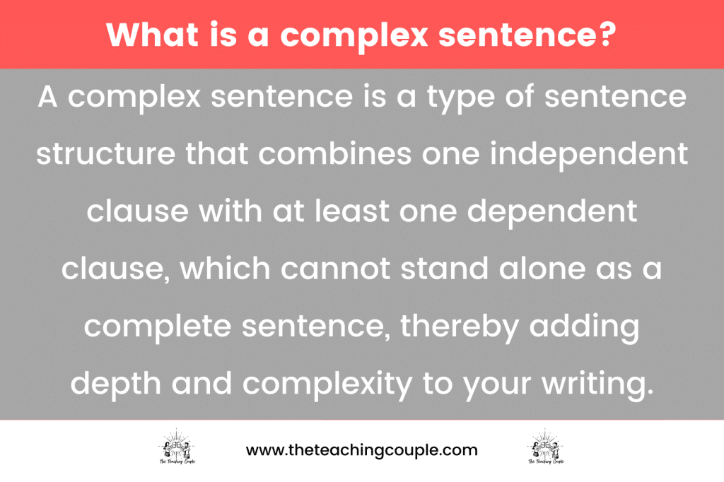 complex sentences