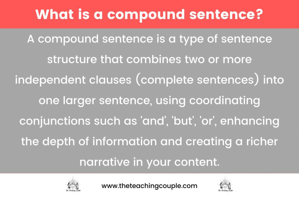 compound sentence