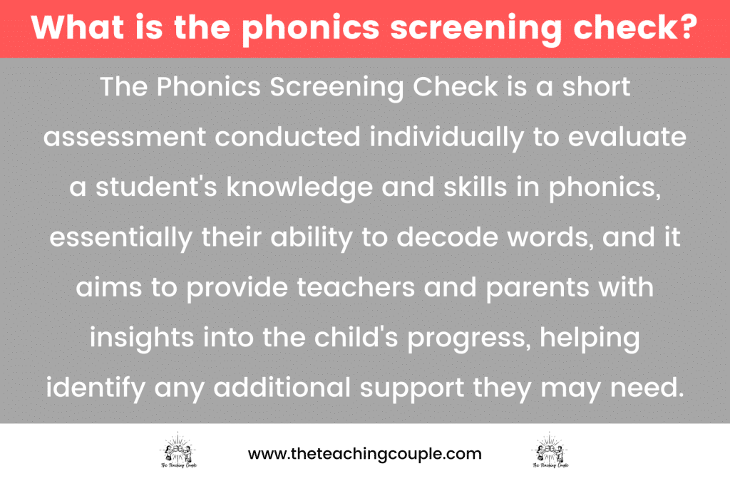 phonics screening check