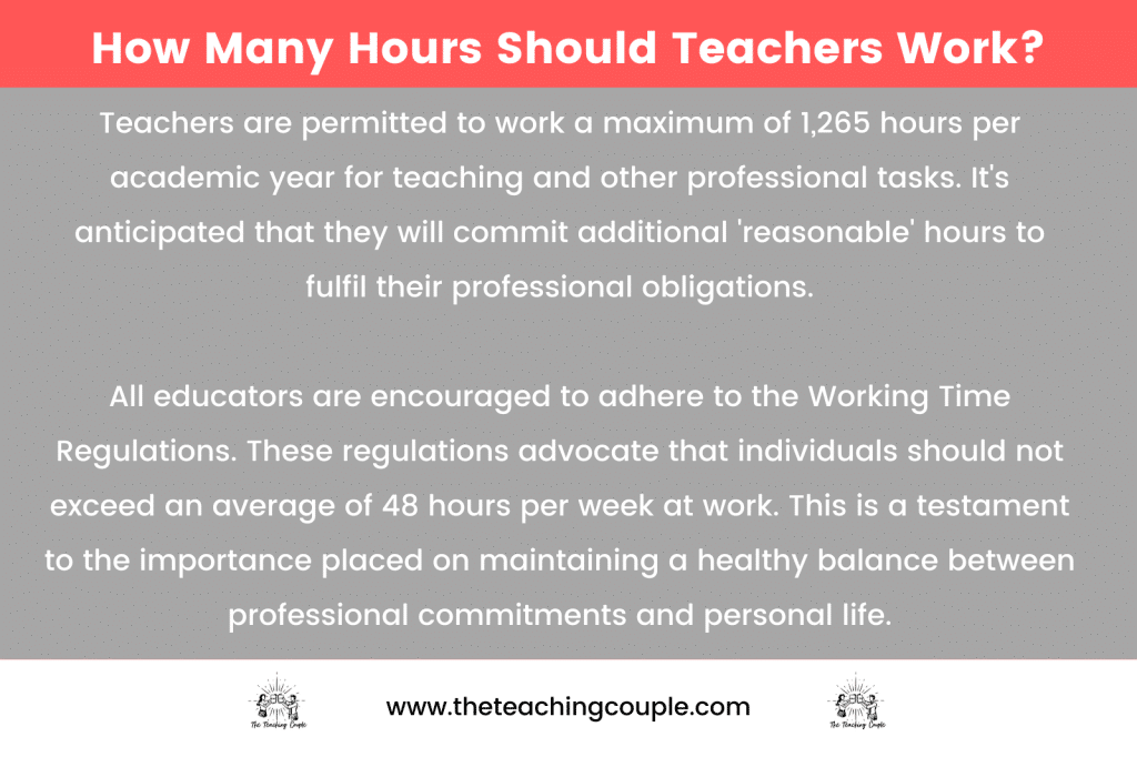 How Many Hours Should Teachers Work?