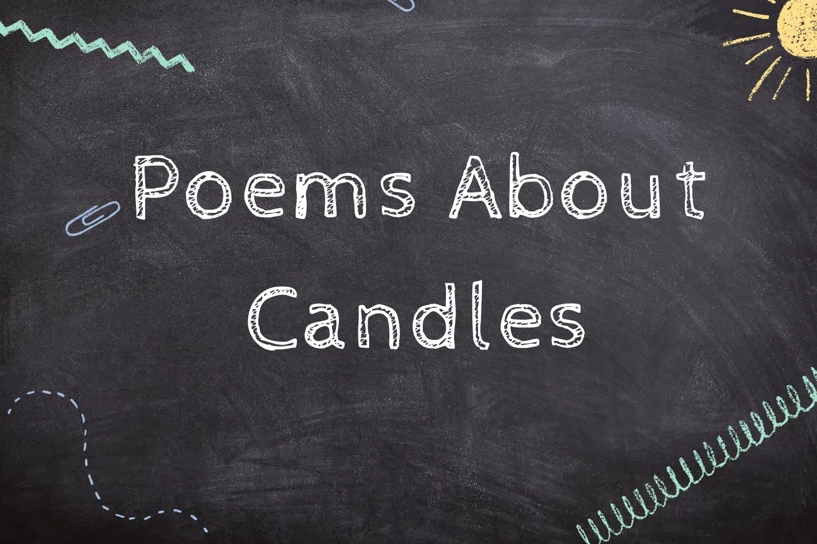 Poems About Candles