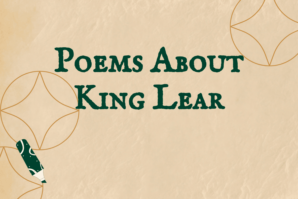 Poems About King Lear