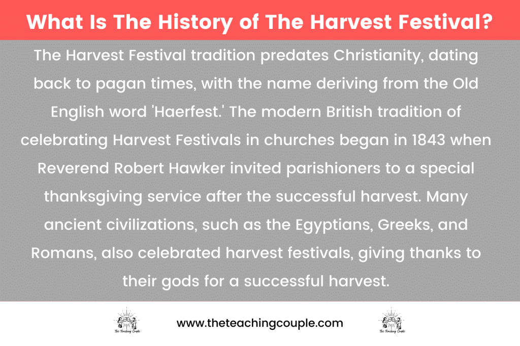 What Is The History of The Harvest Festival?
