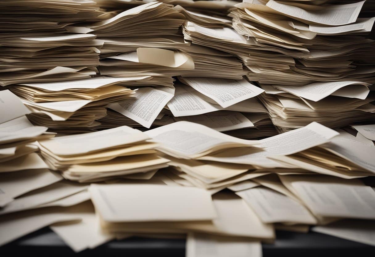 A pile of discarded Year Six SATs papers sits untouched, gathering dust in a corner, a visual representation of their lack of usefulness