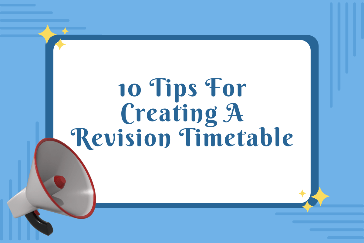 Tips For A Revision Timetable