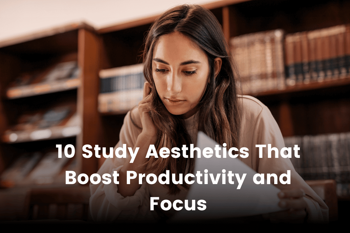 Study Aesthetics That Boost Productivity and Focus
