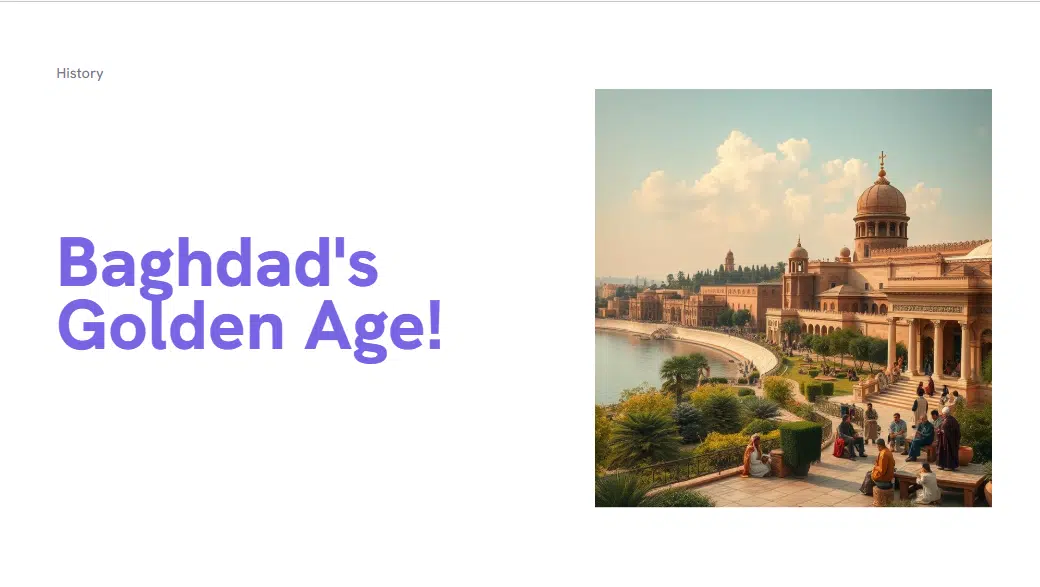 Baghdad's Golden Age! - Assembly/Lesson - Powerpoint
