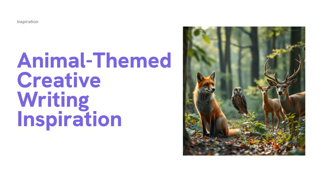 Animal-Themed Creative Writing Prompts - 20 images - Powerpoint
